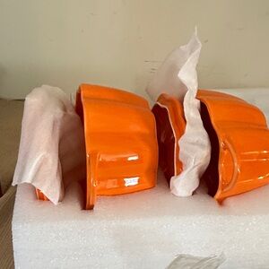 Pumpkin-Shaped Orange Bakeware Set